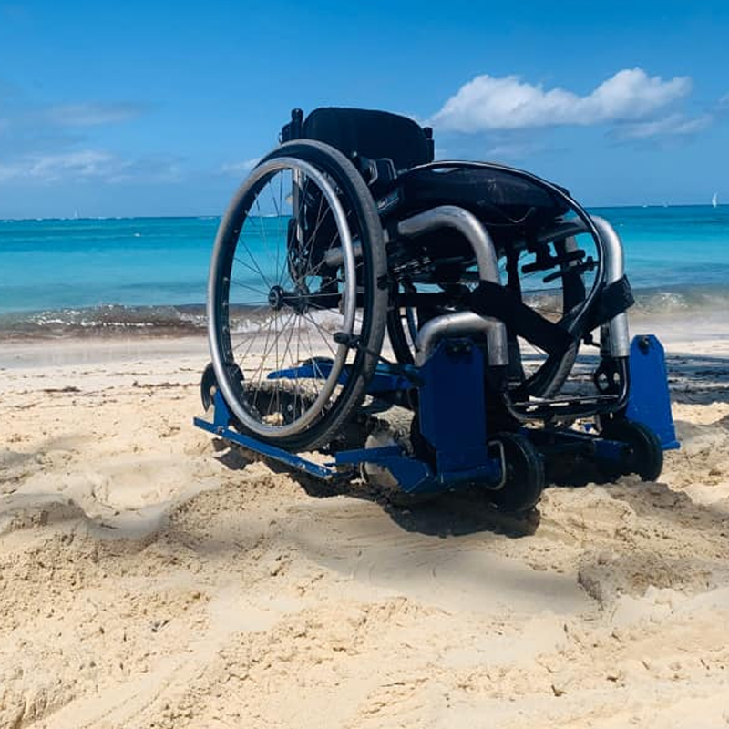 Como acceder a la playa con tu silla de ruedas